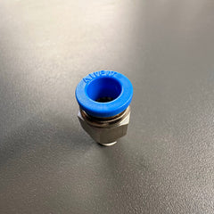 AirFit Straight Push Connector to Threaded BSP Pneumatic Air Line Fitting