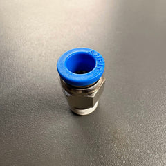 AirFit Straight Push Connector to Threaded BSP Pneumatic Air Line Fitting