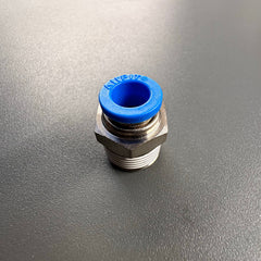 AirFit Straight Push Connector to Threaded BSP Pneumatic Air Line Fitting