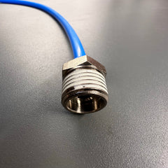 AirFit Straight Push Connector to Threaded BSP Pneumatic Air Line Fitting