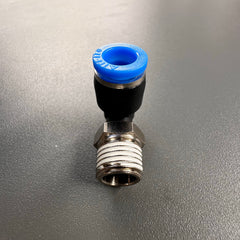 AirFit 90° Push Connector to Threaded BSP Pneumatic Air Line Fitting