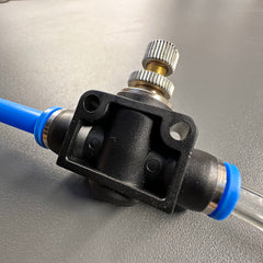 AirFit Push-In Flow Regulating Connector Pneumatic Air Line Fitting