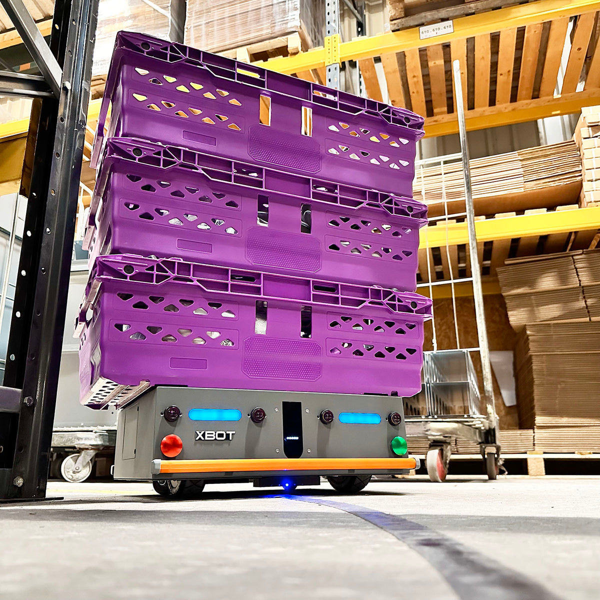 Moovva Automated Guided Vehicle AGV - Line-Following Robots (50-100kg Payload)