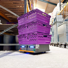 Moovva Automated Guided Vehicle AGV - Line-Following Robots (50-100kg Payload)