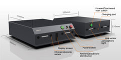 Moovva Automated Guided Vehicle AGV - Line-Following Robots (50-100kg Payload)