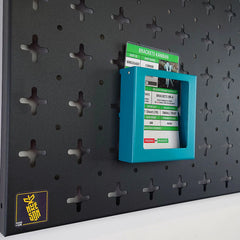 Nukeson Tool Wall - A6 Kanban Card Slot Attachment