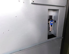 Nukeson Industrial Spray Booth with Full Height Opening