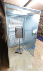 Nukeson Industrial Spray Booth with Full Height Opening