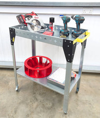 Nukeson Customisable Light Industrial Trolley & Portable Workbench - Tool Wall Compatible