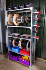 Nukeson Modular Industrial Shelving Units - Tool Wall Compatible