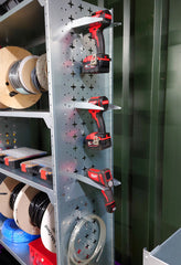 Nukeson Modular Industrial Shelving Units - Tool Wall Compatible