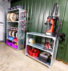 Nukeson Modular Industrial Shelving Units - Tool Wall Compatible