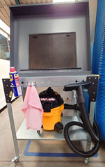 Nukeson Dust Filter & Part Cleaning Maintenance Trolley - Tool Wall Compatible